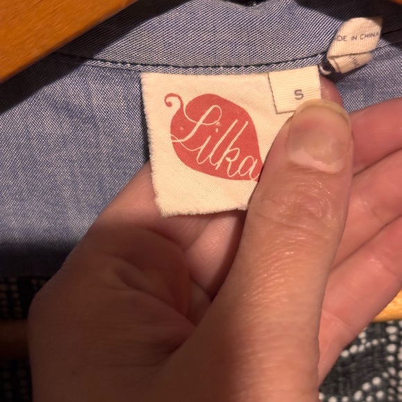 Anthropologie Lilia Black and White Geometric Patterned Jumpsuit - Picture 4 of 6